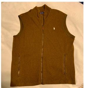 Ralph Lauren Polo Vest/Brown/Large